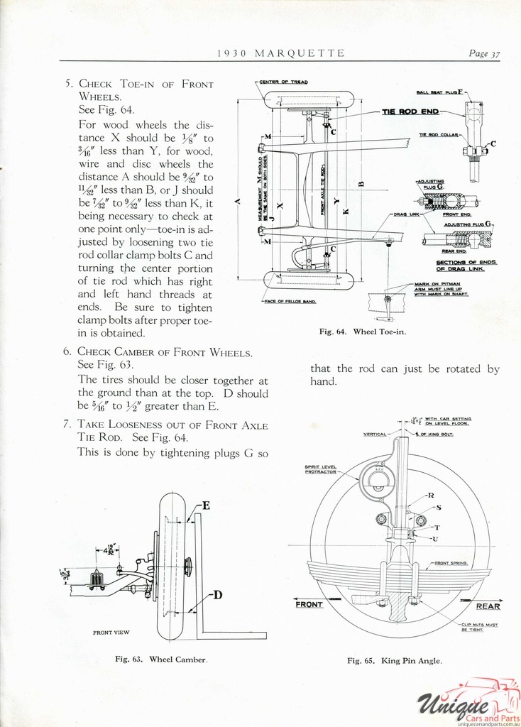 1930 Buick Marquette Specifications Booklet Page 15